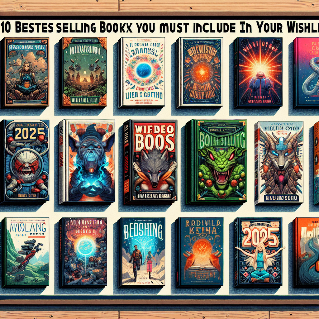 10 Buku Terlaris 2025 yang Wajib Masuk Wishlist Anda!