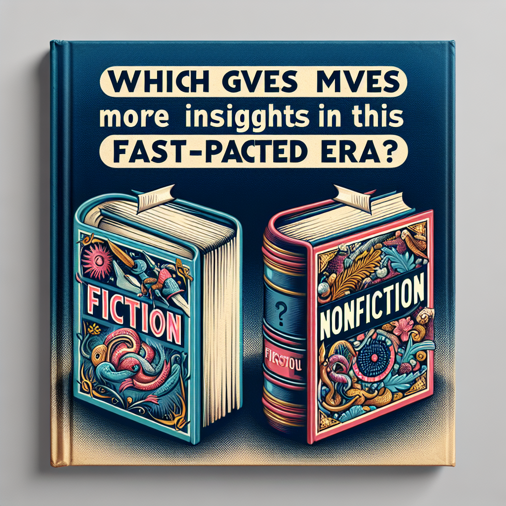 Buku Fiksi vs Nonfiksi: Mana yang Lebih Ngasih Insight di Era Serba Cepat Ini?